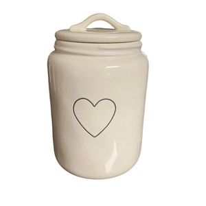 Rae Dunn Heart canister